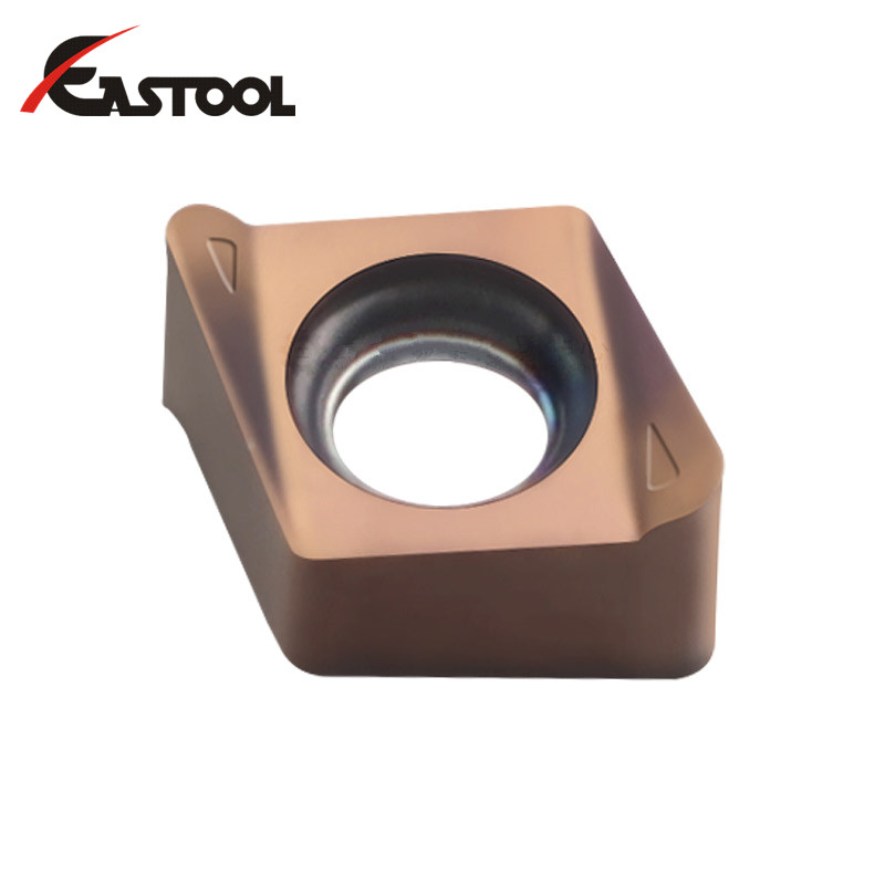 4NKT060308R-M 高品质 CNC 切削刀具硬质合金铣削刀片，带 PVD 涂层