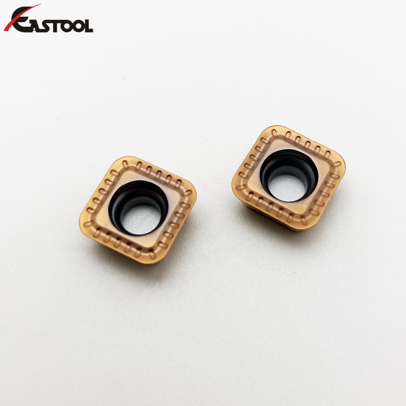 10 件高性能表面铣削刀片 SEKT1204AFTN 数控切削刀具